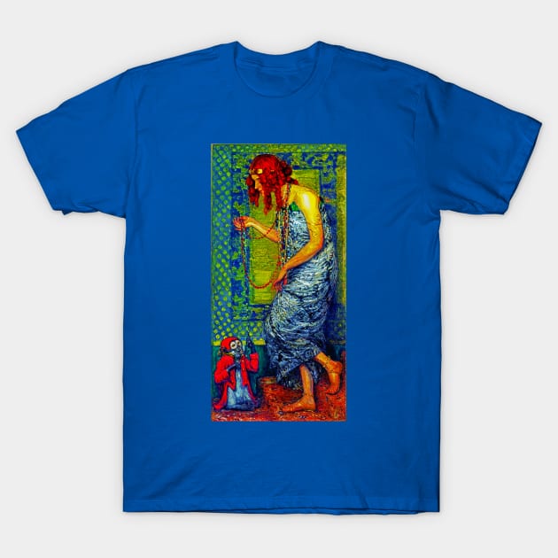 Janis Rozentals the princess and the monkey T-Shirt by indusdreaming